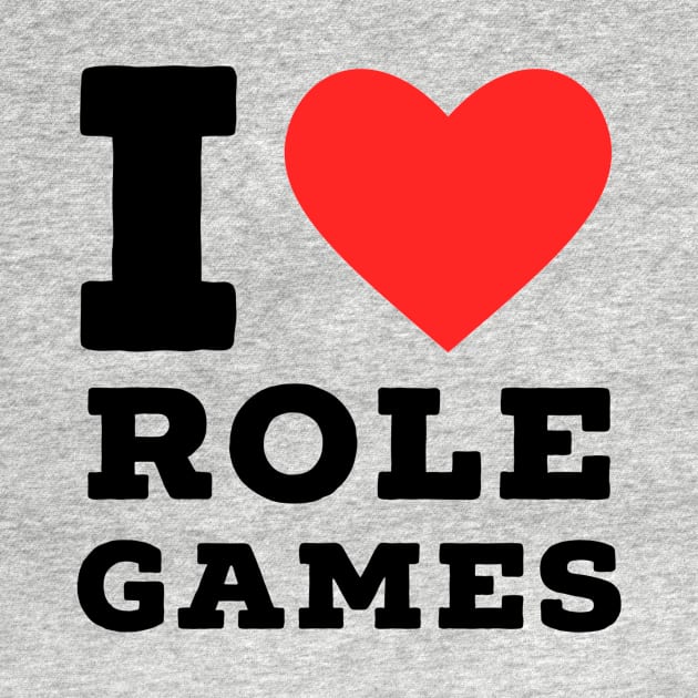 i love role game by richercollections